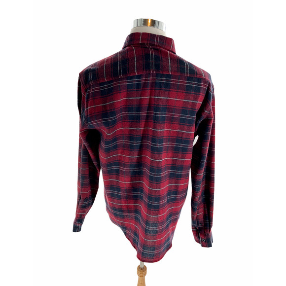 Molokai Surf Co Buffalo Plaid Shirt Men L Long Sleeve Chest Pocket Button Up NWT - Picture 3 of 6